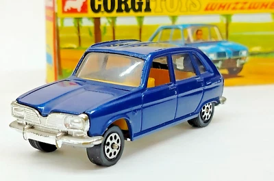 CORGI WHIZZWHEELS 202 'RENAULT 16 TS'. BLUE. VINTAGE, ORIGINAL. BOX - Image 1 of 4