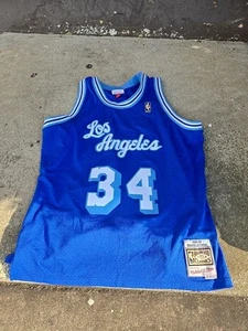 Mitchell & Ness Shaquille O'Neal #34 Los Angeles Lakers Jersey XL 1996-97... - Picture 1 of 5