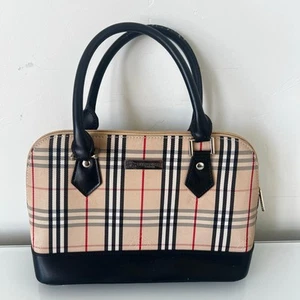 Burberry London Small Dome Purse Handbag Y2K - Picture 1 of 14