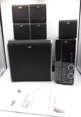 JVC Digital Media System Home Cinema Model AX-THL 1 With Speakers Working *Read* - Image 1 of 4