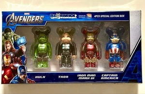 BE@RBRICK 100% Marvel Avengers 4PCS SPECIAL EDITION BOX Limited Edition [Neu] - Bild 1 von 24