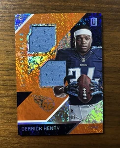 2016 Panini Unparalleled Derrick Henry Dual Rookie Relic /199 #RM-DH - Picture 1 of 2