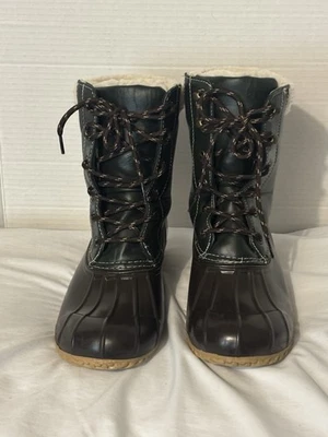 Botas Rampage LS015A para mujer talla 8 forradas impermeables invierno nieve pato con cordones Foto 1 de 4