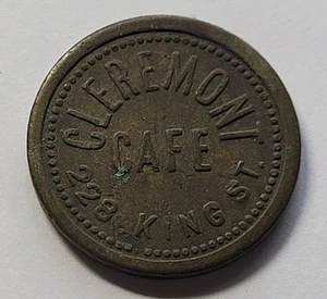 Muy Raro De Colección Bueno Para 5c En Comercio Cleremont Café Charleston SC - Imagen 1 de 11