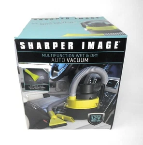 Sharper Image Portable Multi-Function 12 V Motor Green Wet & Dry Auto Vacuum - Picture 1 of 4
