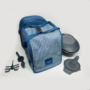 Vorwerk Thermomix Limited Edition Blue Carry Bag + Accessories For TM5 TM6 - Picture 1 of 7