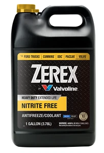 Zerex Heavy Duty Nitrite Free Extended Life Yellow Concentrate Antifreeze 1 GA - Picture 1 of 4