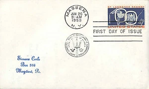 PHILATELIE CARTE PREMIER JOUR FIRST DAY OF ISSUE USA 1959 - Picture 1 of 1