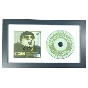 E-40 Autograph CD Practice Makes Paper Beckett COA E40 Signed Rap Hip Hop Album - Picture 1 of 7