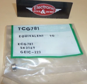 TCG781 High-Gain Wide-Bandwith IF Amplifier - 8-Pin Can IC - Picture 1 of 1