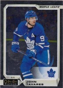 18-19 2018-19 OPC Platinum John Tavares #30-Leafs - Picture 1 of 1
