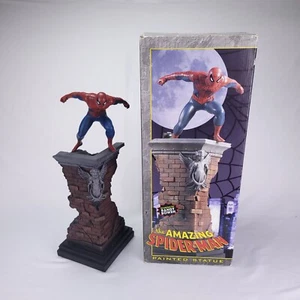 The AMAZING SPIDER-MAN ACTION STATUE 14” Randy Bowen Marvel #2961/5000 Limited - Picture 1 of 7
