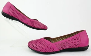 Dansko Neely Cut Out Ballet Flats Fuchsia Pink EU 42 US 11.5-12 Mint Condition! - Picture 1 of 10
