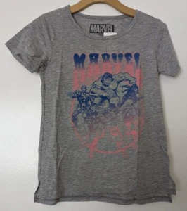 WOMENS MARVEL COMICS 1970S AVENGERS T-SHIRT GRAPHIC TEE OFFICIALLY LICENSED - Picture 1 of 1