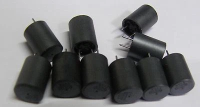 pack of 6 3.3mH choke coil inductor 5mm pitch 10mm dia 181LY-332 10RB 00209 332J - Image 1 of 3