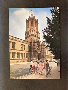 Oxford Christ Church Tom Tower from St. Aldate's Oxfordshire Postcard Unused - Picture 1 of 1