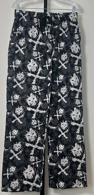 Pantalones para dormir pijama blanco con huesos cruzados Punisher de Marvel Comics talla M Foto 1 de 4