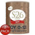 2 X S26 Gold Alula Pwdr Soy 900G