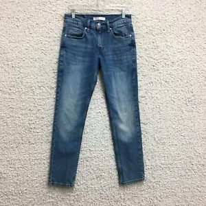 Levis Signature Signature Jeans 29x30 Mens Blue Denim Slim Straight Leg Casual - Picture 1 of 13