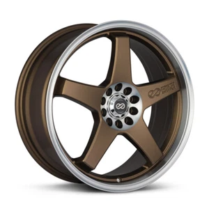 17x7 +45 Enkei EV5 4x100/4x114.3 Bronze Paint Wheels (Set of 4) - Picture 1 of 2