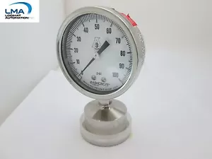 ASHCROFT 0-100 psi Pressure Gauge 2-1/2" FACE *** NEW - Picture 1 of 2