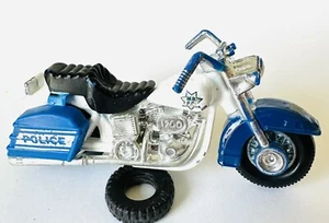 1993 Matchbox Harley-Davidson POLICE Bike Electraglide Motorcycle 3.5” Toy - Picture 1 of 6