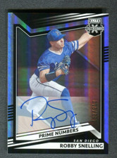 2022 Elite Extra Edition Signatures Prime Numbers Robby Snelling 182/210 A37 070