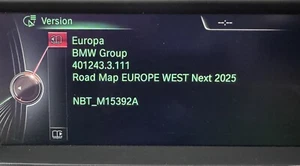 Original BMW FSC Navigation Update Europe NEXT 2025 inkl. FSC (lebenslange Code) - Bild 1 von 6