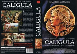 CALIGULA (1979) MALCOLM McDOWELL - PETER O'TOOLE - TINTO BRASS - GERMAN VHS - Picture 1 of 1