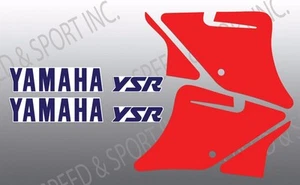 YAMAHA 1987 1988 1989 87 88 89 YSR50 YSR 50 LOWER FAIRING GRAPHICS LIKE NOS - Picture 1 of 1