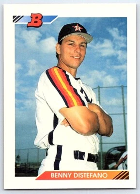1992 Bowman Benny Distefano Houston Astros #414 - Image 1 of 2