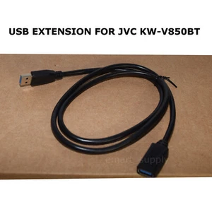 NEU USB VERLÄNGERUNG FÜR JVC KW-V850BT KWV850BT KOSTENLOSER SCHNELLER VERSAND  - Bild 1 von 1
