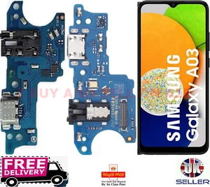 For Samsung Galaxy A03 A035 Charging Port Dock Connector Headphone Jack & Mic - Picture 1 of 1