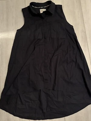 Vestido Camisa HD In Paris Anthropologie Talla 2 - Azul Marino Foto 1 de 4