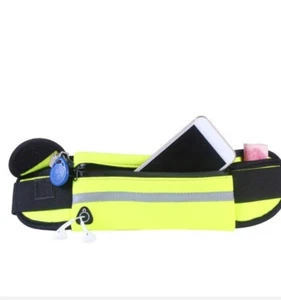 Sports Mobile Waist Phone Water Bottle Holder Bag Running Gym Waistband UK - Picture 1 of 3