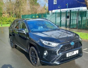 2021 Toyota RAV4 2.5 VVT-h Black Edition SUV 5dr Petrol Hybrid CVT 4WD Euro 6... - Picture 1 of 10