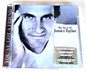 JAMES TAYLOR the best of original album CD W/Hype Sticker - Picture 1 of 3