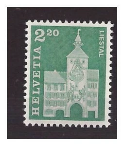 SCHWEIZ 1964 - HISTORISCHE GEBÄUDE Fr. 2,20 NEU ** MNH - Bild 1 von 1