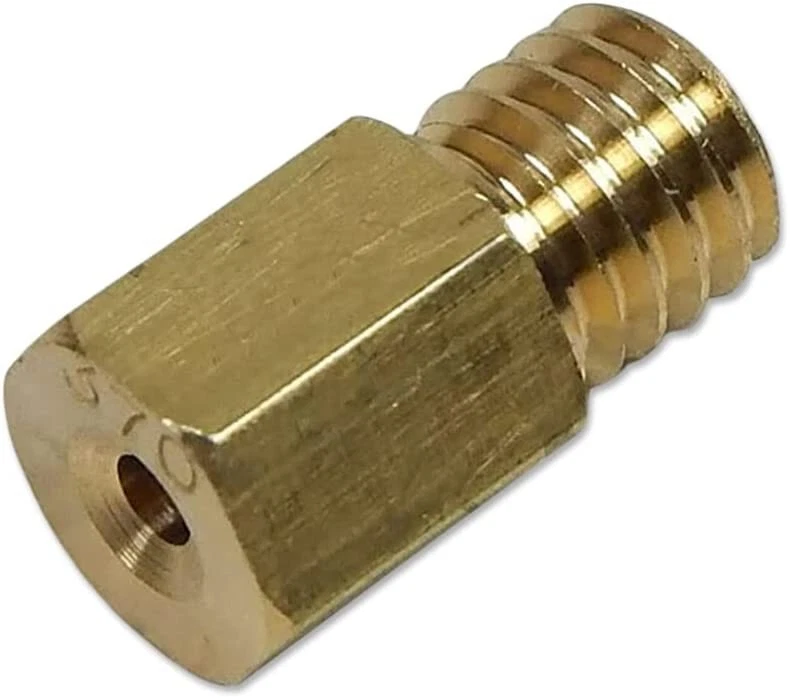 YAMAHA NEW K&L MIKUNI CARB CARBURETOR 4/042 LARGE HEX MAIN JET #370 18-4447 - Image 1 of 4