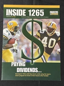 July 2004 Green Bay Packers Inside 1265 Club of Champions Exclusive Magazine - Imagen 1 de 3