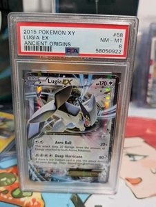 2015 Pokemon XY Ancient Origins Lugia EX Holo FA #68 68/98 PSA 8 - Picture 1 of 1