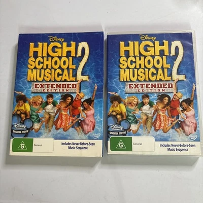 High School Musical 2 - Extended Edition (DVD, 2007) Region 4 - Image 1 of 4