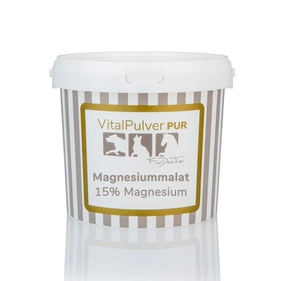 Magnesiummalat, 100% rein (14% elementares Mg), für Hunde, Katzen und Pferde - Bild 1 von 2