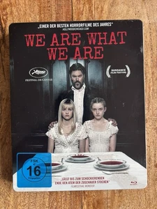 WE ARE WHAT WE ARE - UNCUT  MINT METAL BOX HD BLU RAY / ENGLISH OR GERMAN AUDIO - Picture 1 of 6