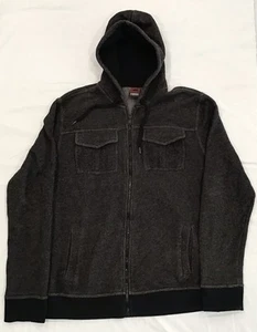 Tony Hawk Men’s Zip Up Hoodie / Charcoal / Size XL / Fleece Lined - Picture 1 of 2