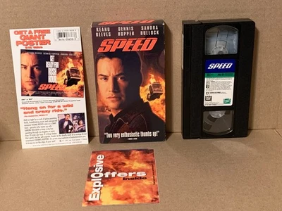 Speed (VHS, 1994) Keanu Reeves Sandra Bullock — 第 1/4 张图片