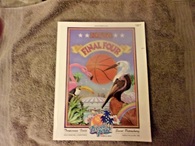 1999 NCAA FINAL FOUR PROGRAM UCONN DUKE MICHIGAN STATE OHIO STATE Championship - Image 1 of 4