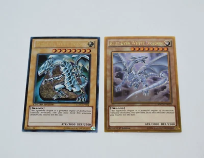 2X Dragón Blanco Ojos Azules - LC01-EN004 - Yu-Gi-Oh Edición Limitada MVP1-ENG55 Foto 1 de 4