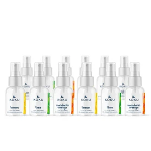 Lemon-Lime-Mandarin Orange Scented Hand Sanitizer Spray 12x1.2 Fl Oz (4 of Each) - Picture 1 of 4