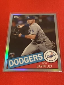 2020 Topps Chrome Gavin Lux Rc 35th Anniversary Insert LA Dodgers - Picture 1 of 2